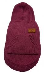 SUDADERA HOODIE TEJIDA